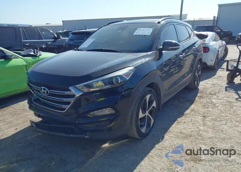 2016 Hyundai Tucson Limited z USA, uszkodzony, nr VIN KM8J3CA26GU045651